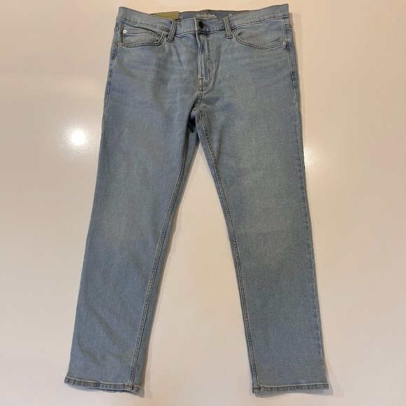 Goodfellow & Co Other - NWT Goodfellow Slim Total Flex Denim Jeans Men's Light Blue Stretch Size 38x30